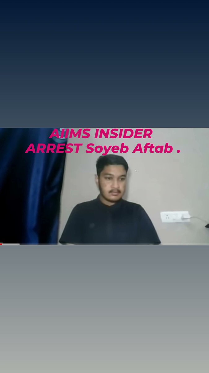 AKNayak97009381's tweet photo. #ArrestAIIMSCulprits
A he main khiladi arrest first https://t.co/7uswISxuZu
