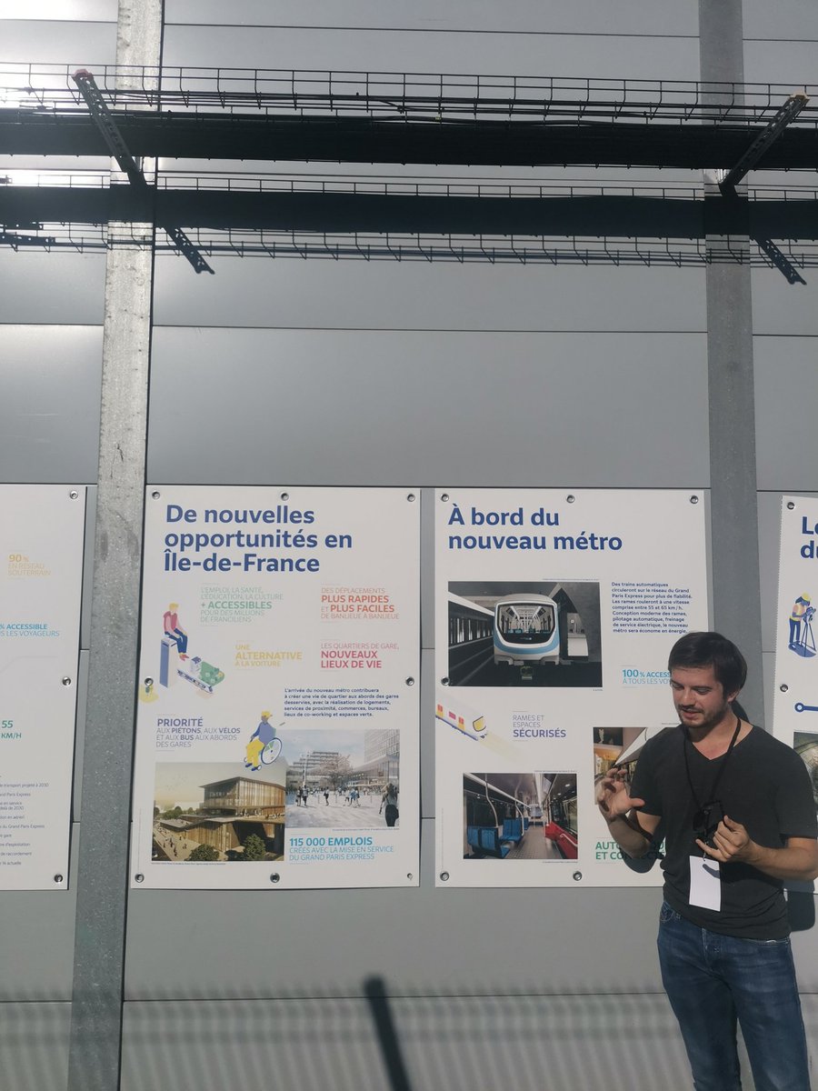 LifeandStyle_fr's tweet photo. Visite du chantier de la future gare Saint-Denis Playel qui accueillera les lignes de métro 14,15,16 et 17 #VisitezLeGPE https://t.co/jK0wSbrjzt
