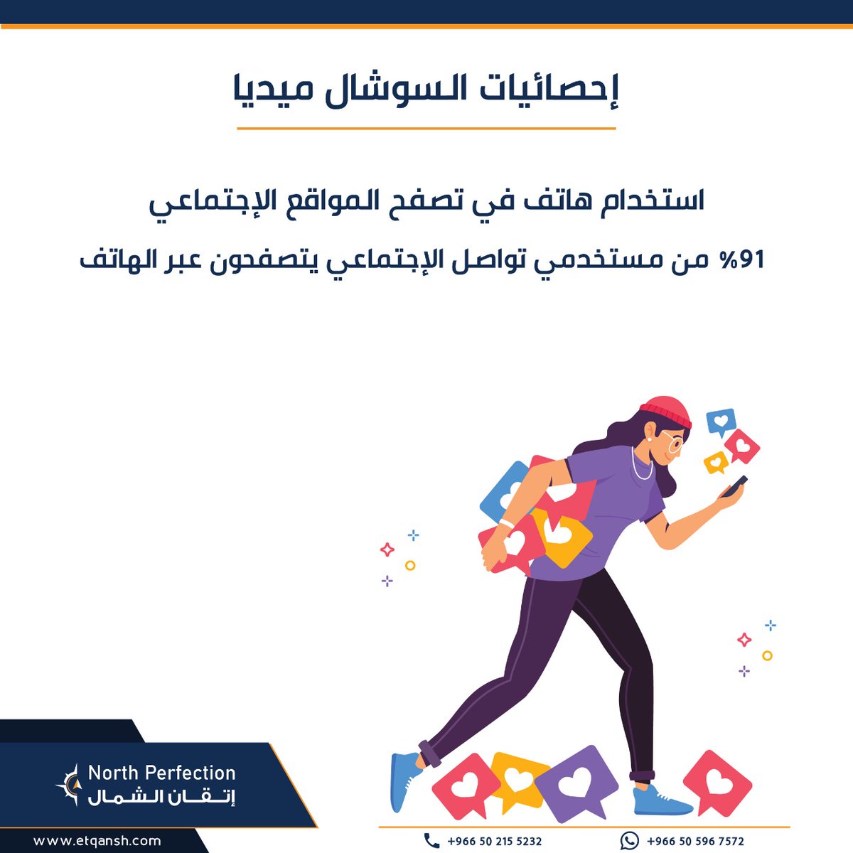 etqansh's tweet photo. إحصائيات توضح مدى أهمية مواقع التواصل الاجتماعي للقطاعات التجارية و تأثيرها على نشر الوعي بين المجتمعات المختلفة. 

#اتقان_الشمال #القريات #الجوف #المملكة_عربية_السعودية #تسويق #تواصل_اجتماعي #سوشال_ميديا 
#ريادة_الاعمال #التسويق #دراسة_الجدوى #الابتكار #الابداع #النجاح #السعودية https://t.co/jZgfANnYJW