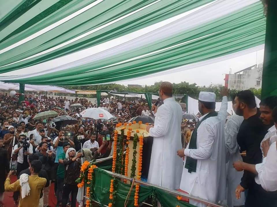 obaidquadri2's tweet photo. Live Updates || #AIMIM President Barrister @asadowaisi Sahab Addressed The #Shoshit Vanchit Samaj Sammelan In Mussoorie, Ghaziabad Uttar Pradesh.
#OwaisiInUttarpradesh
#Mission2022UttarPradesh
#UPElections2022
@akbarowaisii @aimim_national https://t.co/Dw5IsrW9jo