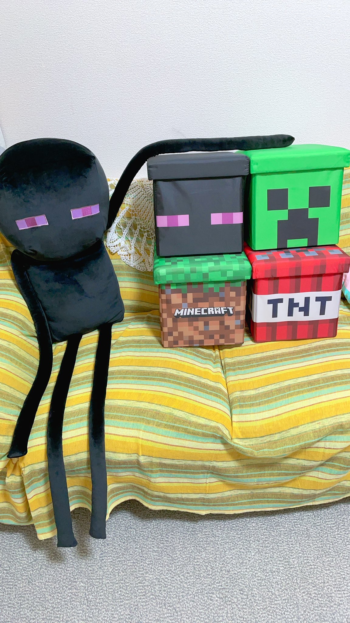 マインクラフト マイクラ クッションカバー まくら 抱き枕 両面