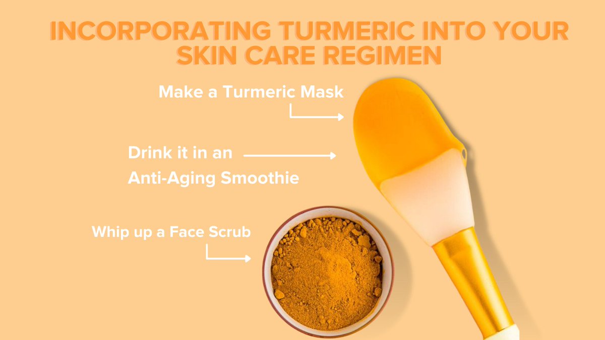 Turmeric contains antioxidants and skin soothing benefits that are great for bringing out your natural glow! ✨ #skincare #turmeric #naturalskincare #skincare101