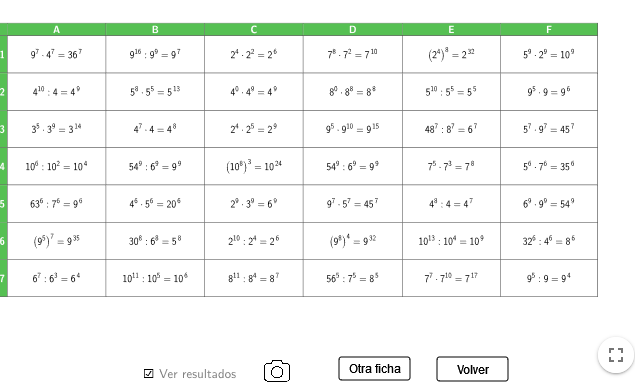 JavierCayetan19's tweet photo. Para practicar las propiedades de las potencias mediante cálculo mental, en modo juego "contrarreloj", autoevaluable y con generador de fichas imprimibles (con y sin soluciones)
¿Cuántas podrás resolver en 5 minutos?
En @geogebra 
https://t.co/3H6EkFSZZm https://t.co/wGGVrs5jQJ