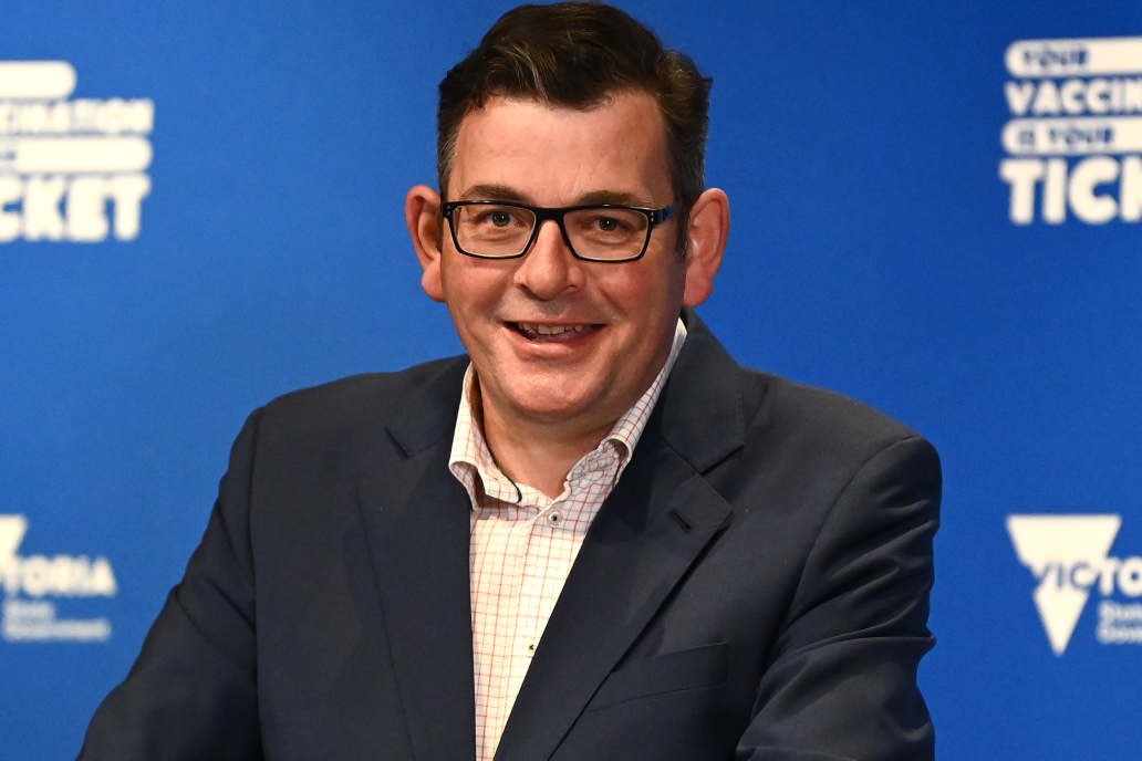 #CovidVic Great to see Premier in good spirits today as he announcd terrific vax results,bringing end of #lockdown forward. Betwn #antivaxxer shenanigans raising infectn no.s & constant spear throwg from #MurdochSewerageCo, one marvels at resilience of @DanielAndrewsMP! #SpringSt
