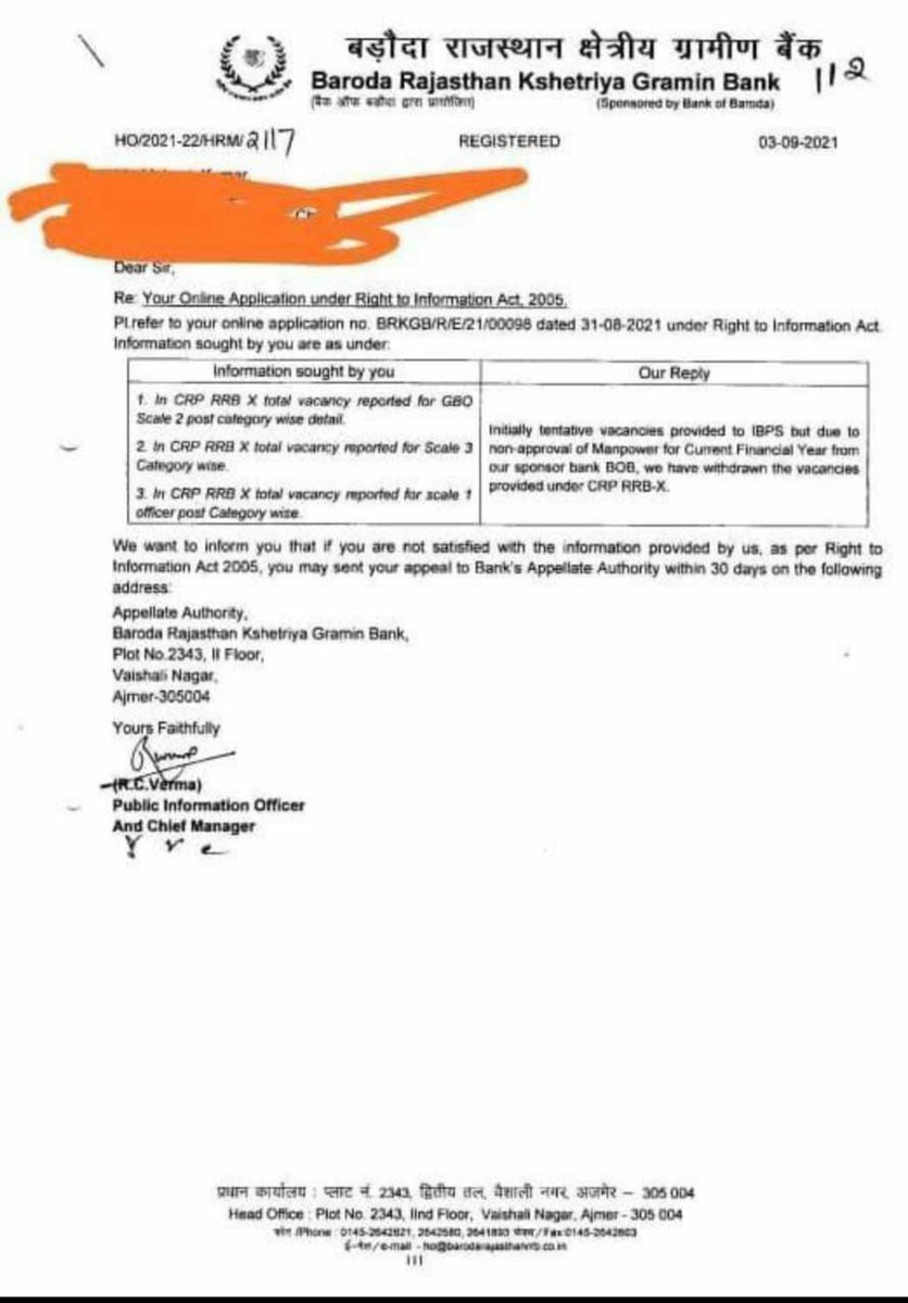 VinodMe41448298's tweet photo. Bankers are suffering from huge pressure due to staff shortage.
While bank is cutting their vacancy. 

#BOBRestoreRRBVacancy
@PMOIndia 
@bankofbaroda 
@BankofBarodaCEO 
@DFS_India 
@NABARDOnline 
@nsitharamanoffc 
@BUPBEU 
@NewsRrb 
@luckydubey123 
@AIRRBEARAJ https://t.co/KL2eubEvBE