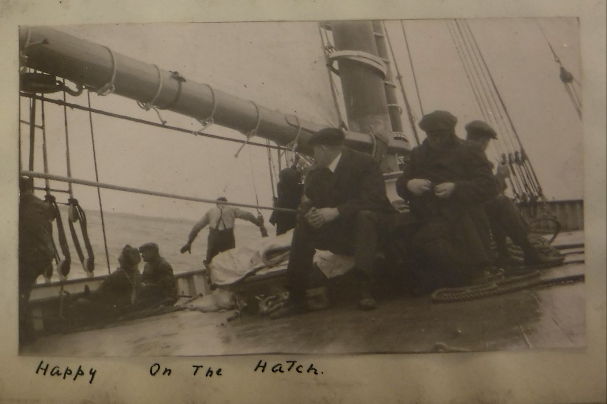 #OTD 100 years ago, 17 October 1921: second race of the elimination trials to select Nova Scotia's contender for the International Fishermen's Trophy. Photos taken by C.H.J. Snider aboard the victorious Bluenose during the race, <a href="/ArchivesOntario/">Archives of Ontario</a> F1194-4 #Bluenose #Bluenose100