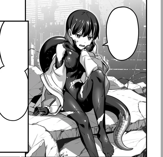(背尾が)生えた 