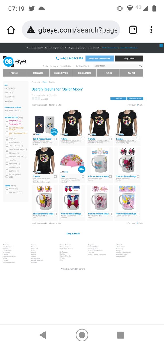 KaiMvla's tweet photo. UK Online Shop, GB Eye sells official Sailor Moon merchandise there. #SailorMoon #UK #GBEye https://t.co/ZczZi0XjLn
