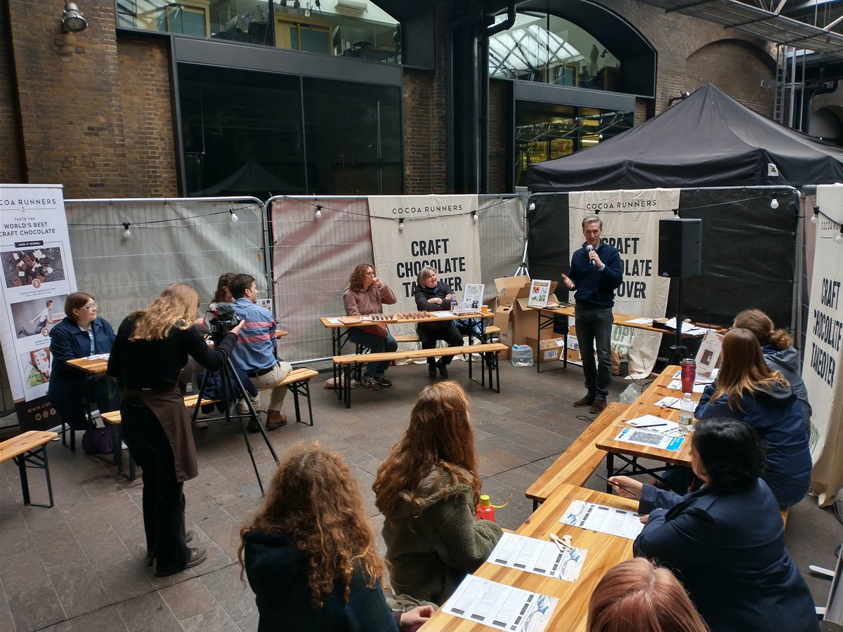 Cocoa Runners (@cocoarunners) on Twitter photo Our first session of the day is a presentation on using #CraftChocolate in cooking from <a href="/MasterChefUK/">MasterChef UK 🍴</a> finalist <a href="/davecrichton27/">DavidCrichton27</a>, creator of the amazing #CarelessCollection Our first session of the day is a presentation on using #CraftChocolate in cooking from <a href="/MasterChefUK/">MasterChef UK 🍴</a> finalist <a href="/davecrichton27/">DavidCrichton27</a>, creator of the amazing #CarelessCollection
