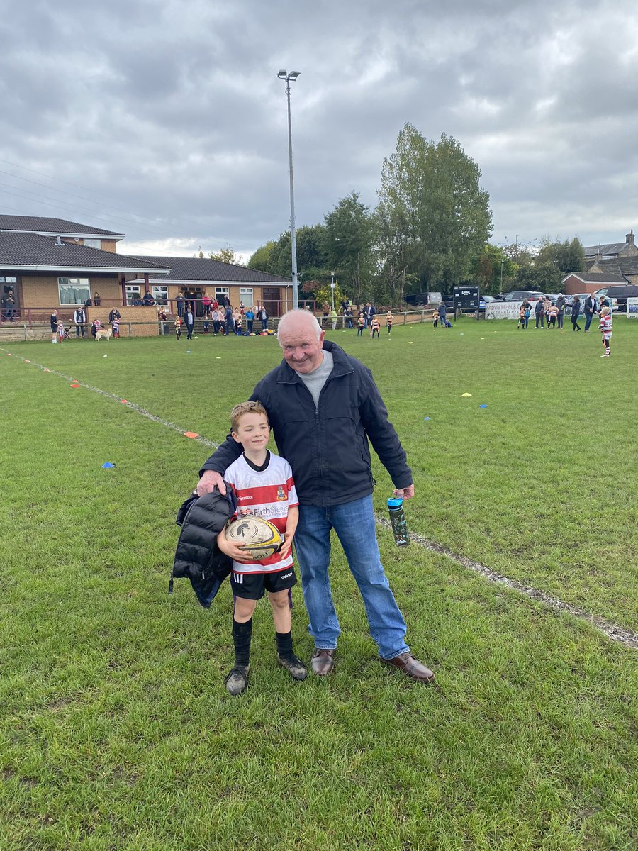 Sunday morning rugby with Grandad🏉