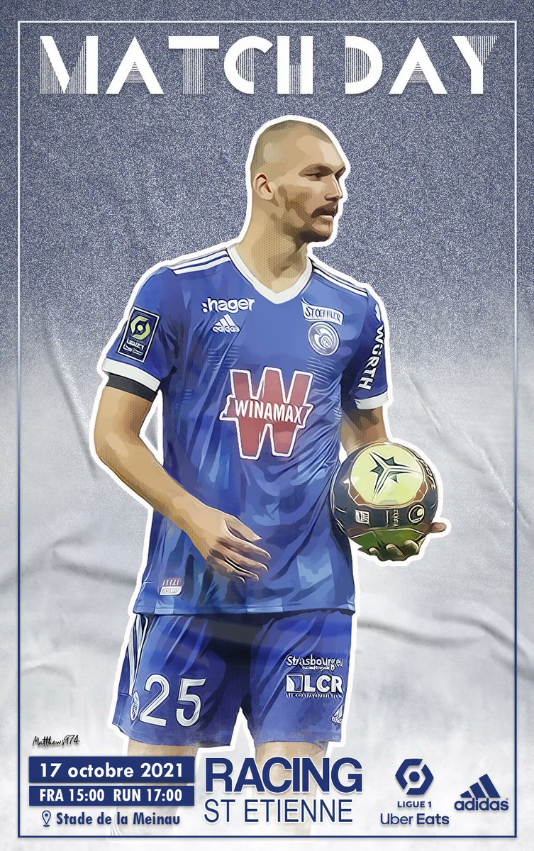 MatthewsWaro's tweet photo. ⚽️Match Day Ludovic Ajorque
@RCSA vs @ASSEofficiel
#RCSAASSE
@Ligue1UberEats
🏟️ Stade de la Meinau
⏰FRA 15:00 ⏰ RUN 17:00
#LudovicAjorque #Team974 #foot974
#Ajorque #RCSA #Ligue1UberEats
#générationRacing #allezRacing #tousRacing #Strasbourg #Racing #asse #GFX #vert https://t.co/Li8jf1EKmb