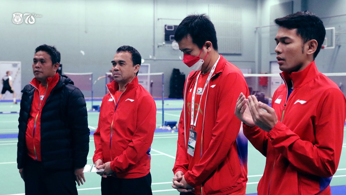 Satukan tekad, kuatkan doa.

INDONESIA BISA, INDONESIA JUARA

#BadmintonIndonesia #TUC2020 #ThomasCup #ThomasCup2020 #FinalThomasCup