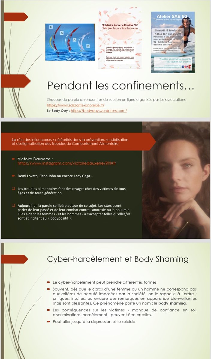 sabpalumbo's tweet image. Comme un sentiment de satisfaction...
#tca #esanté #numérique #troublesalimentaires #cyberharcèlement #souffrance #BodyShaming #réseauxsociaux #entraide #destigmatisation #influenceurs #imagedesoi #comparaison #jeunes #LibérerLaParole #enparler

#MaPrésentationEstPrête 👌