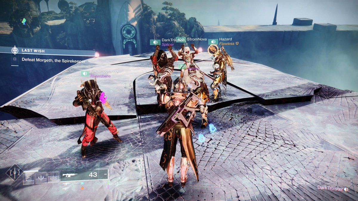 lunaticoftime's tweet photo. Did a teaching run for last wish where I got to help teach. We even got a 1k drop for him. Such a fun raidπ love raiding with my clan #Destiny2 #raidingindestiny #teachingraid https://t.co/jTC5iA0rpp