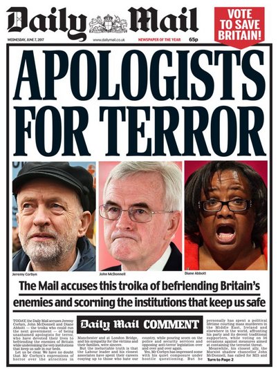 adamndsmith's tweet photo. The Daily Mail: We cannot encourage hatred of our elected officials.

Also the Daily Mail: https://t.co/7E26tev2td