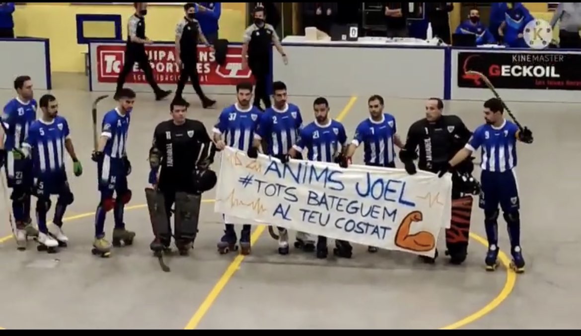 Rodri_D9's tweet photo. Sense cap mena de dubte el millor d’ahir, va ser veuret a la grada animant el teu equip!!! Ara a poc a poc, però més aviat que tard, de nou a la pista !!! Força Joel!!! I a vosaltres també @carinyena29 !!! 💪🏼💪🏼💪🏼 https://t.co/K4RYe8Xwgq