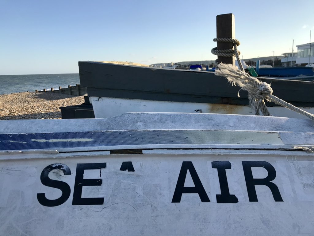 Always on the lookout for good boat names #seasidetypography #fontsunday #Eastbourne <a href="/DesignMuseum/">the Design Museum</a> <a href="/jburnsdesign/">Justin Burns</a>