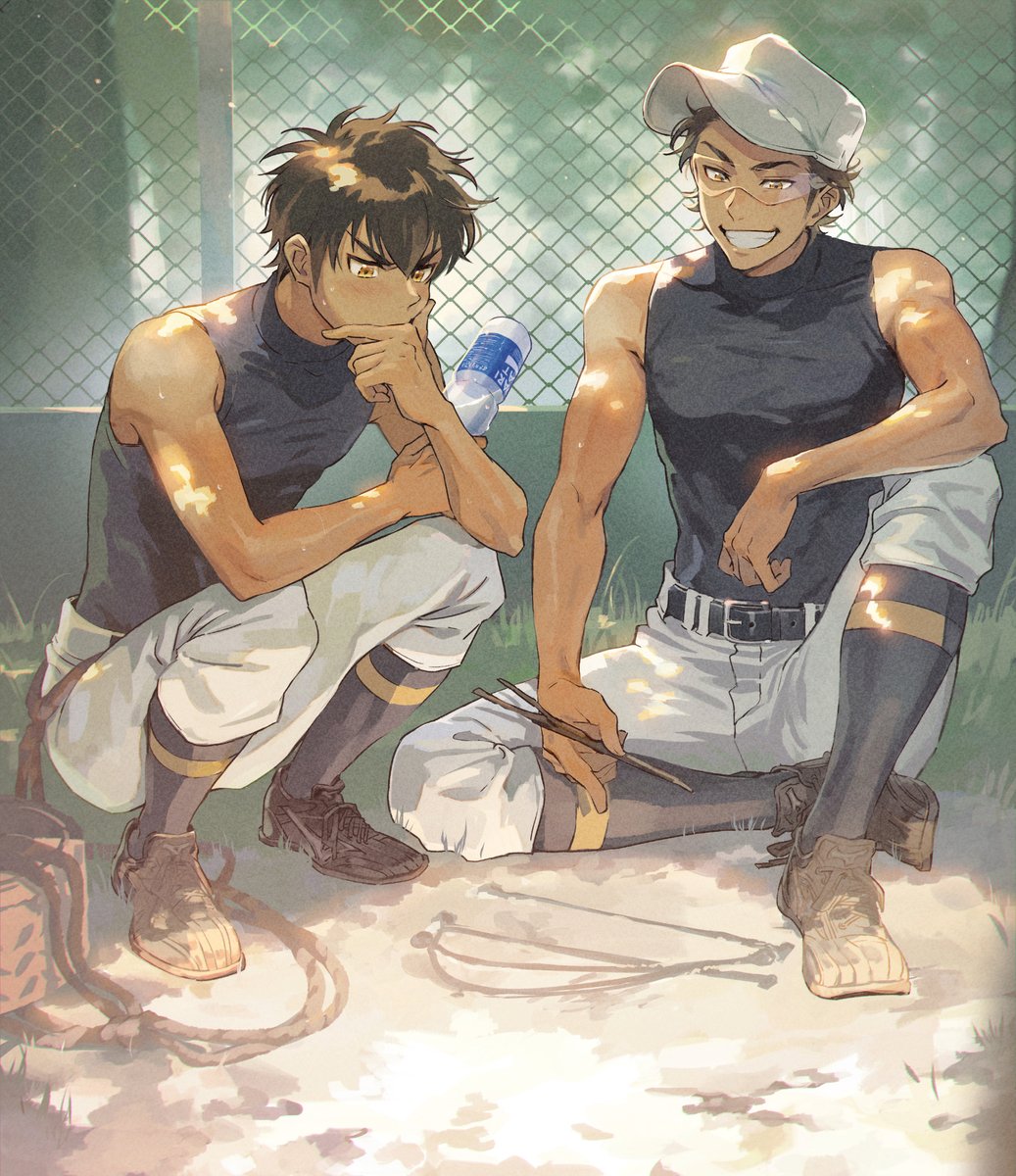 sato_1_11's tweet photo. 一年沢と二年御 https://t.co/y503z02Ajt