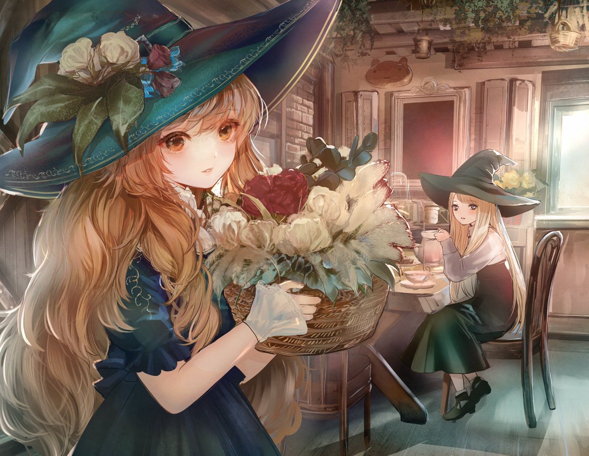 こもりひっき ローソンおみくじ発売中です メルヘンファンタジー世界の少女を描いています 妖精 魔女 童話の世界 花やお菓子など 乙女心ときめくモチーフを詰め込んだ絵を 制作しています 絵をご覧くださり 数々のご親切を本当に ありがとう