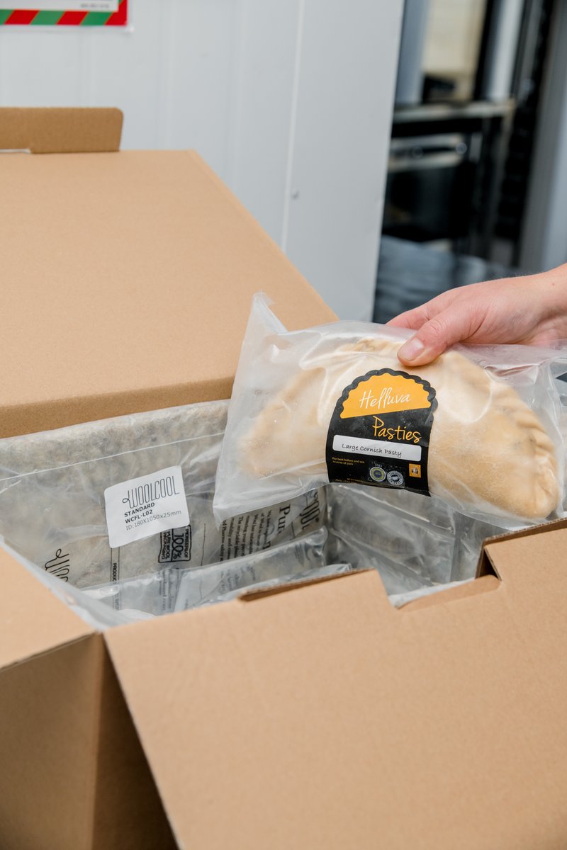 HelluvaPasties's tweet photo. If you don't live near our bakery, don't worry, we can deliver our frozen and uncooked pasties, pies, sausage rolls and puffs nationwide* to your door.

Find out more and order online > https://t.co/8udTvBCtH8

*check website for delivery terms &amp; conditions. 

#cornwall #sunday https://t.co/1kvgE62EUA