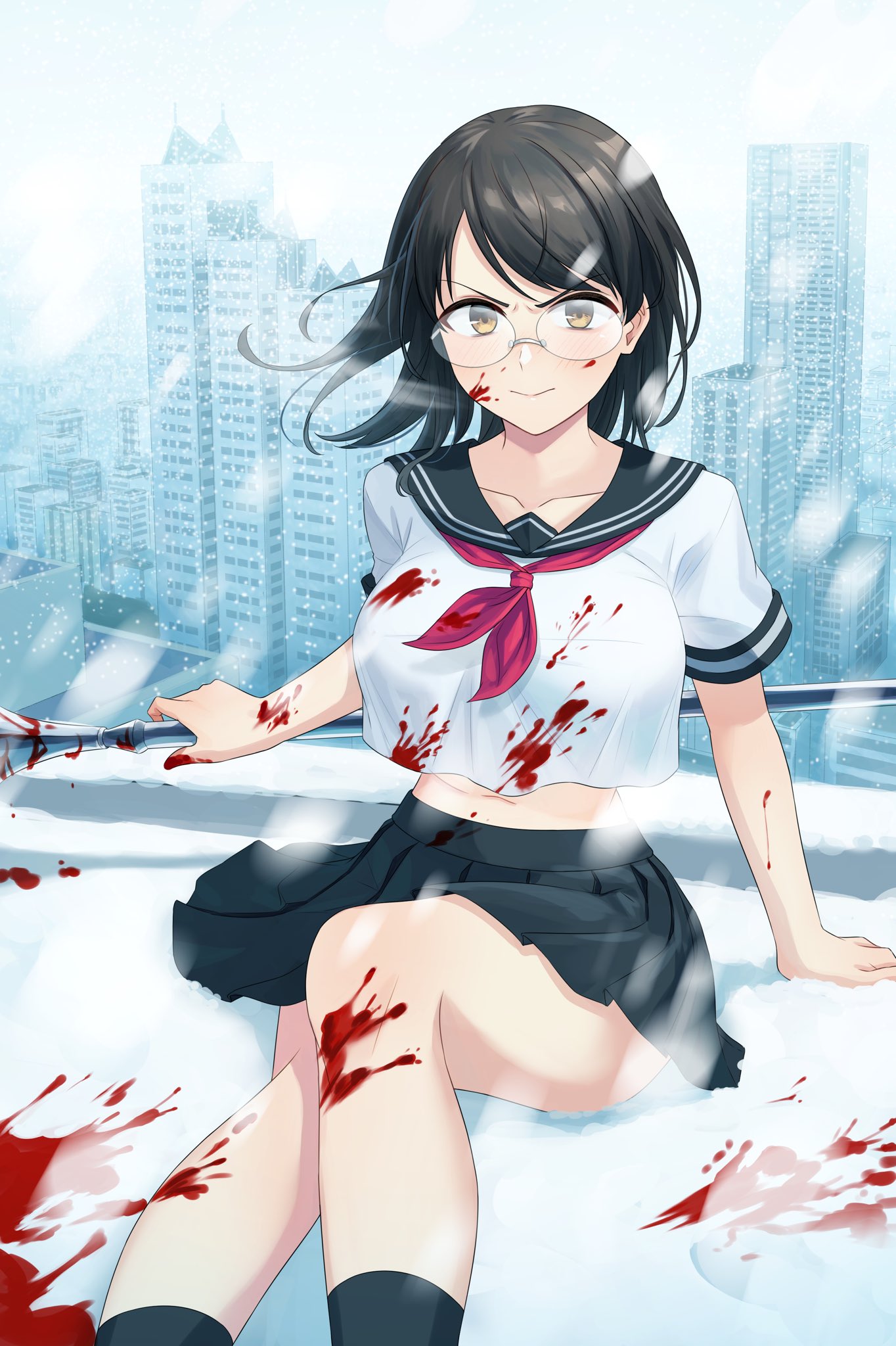 遠坂遥 百合好き 小説投稿サイト ノベルアップ で公開中 殺戮少女が閉じる世界 を読んでみませんか エログロ風百合 ダークファンタジー小説 第一幕最終話 別れの時 更新 作戦終盤 湊の最愛の人 あおいが敵の刃に倒れ そして イラストは