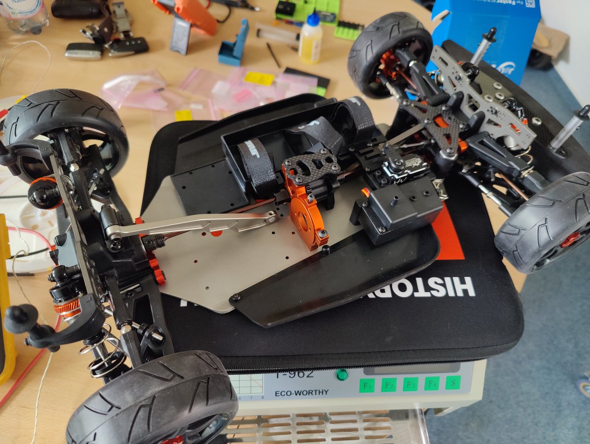 sven_ar's tweet photo. Started converting a new car to to get #selfdriving abilities and extend the fleet. Chassis is the #S86LEGT of #teamundercover. Best chassis to convert in terms of space, size and quality. #rccar #1/8 @jlcpcb #electronics #diyrobocars #robotic #fun #tinkering https://t.co/4FOkVTpNqL