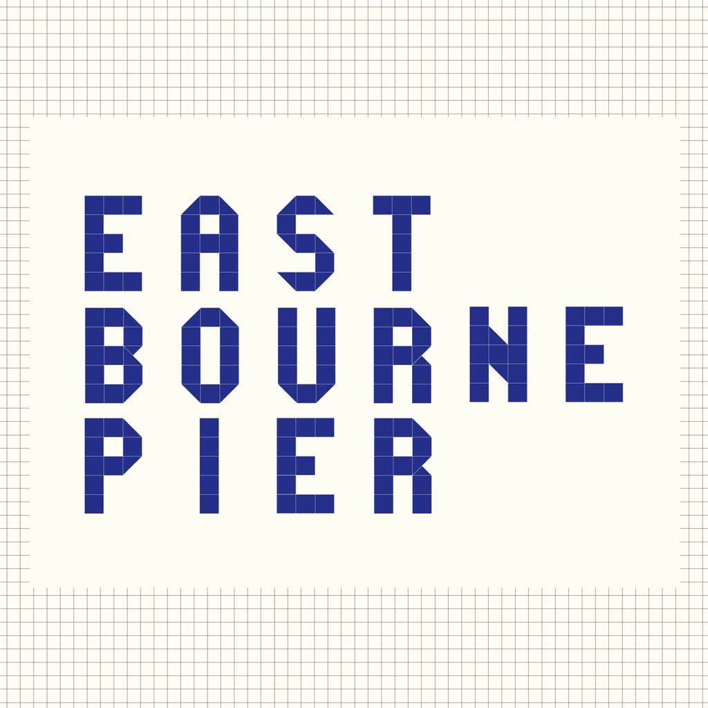 ma_jone's tweet photo. One of my favourites on #Eastbourne pier but sadly covered with astroturf at the moment. #fontsunday @DesignMuseum @Jburnsdesifn #SeasideTypography I liked it so much I turned into postcards https://t.co/KvdJlEGCKY