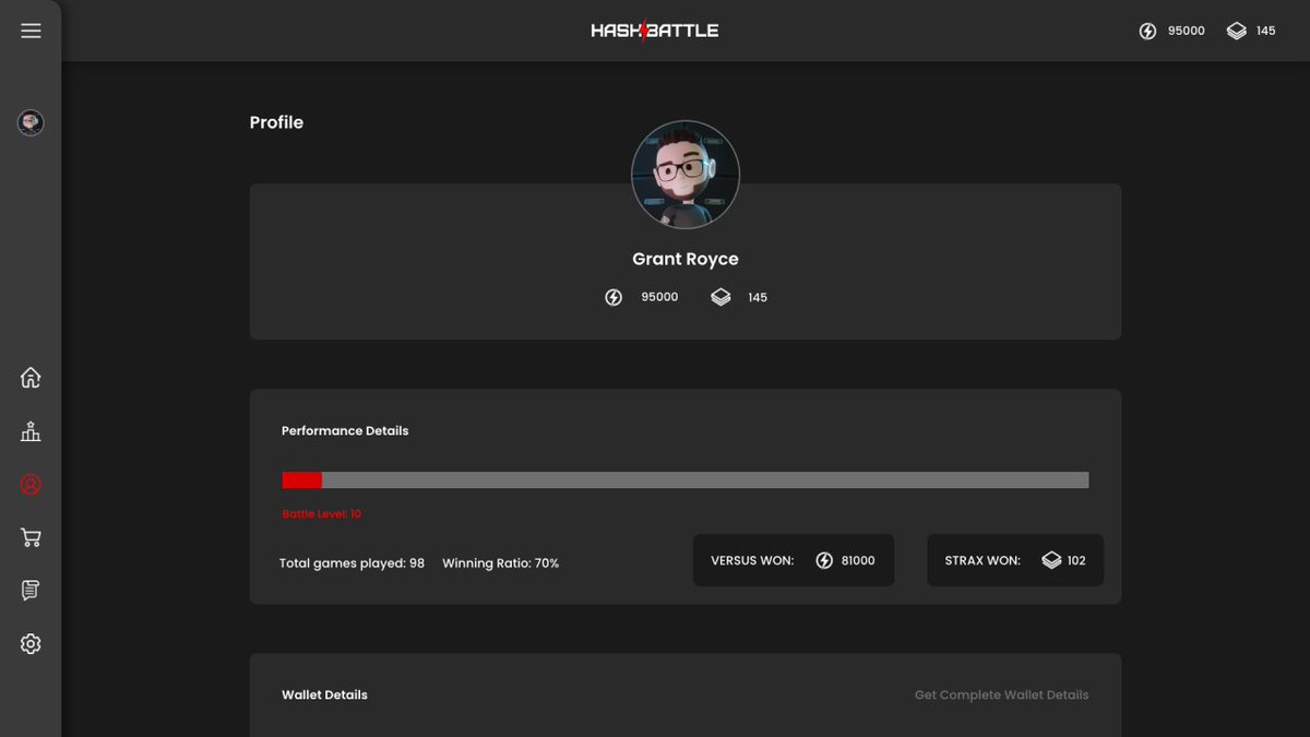 Hash_battle's tweet photo. And here is a sneak peek of profile section from the Hashbattle dashboard.

Hashbattle, Coming Soon..

@stratisplatform $Strax #Stratis #Hashbattle #Versus #blockchain #gaming https://t.co/XqRQT0czjk