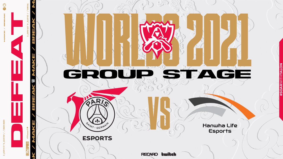 talonesportslol's tweet image. Not the best start to the day 😐
2-2 BUT WE KEEP GOING PSG FAM 🔵🔴

#WORLDS2021 #PSG #ICICESTPARIS