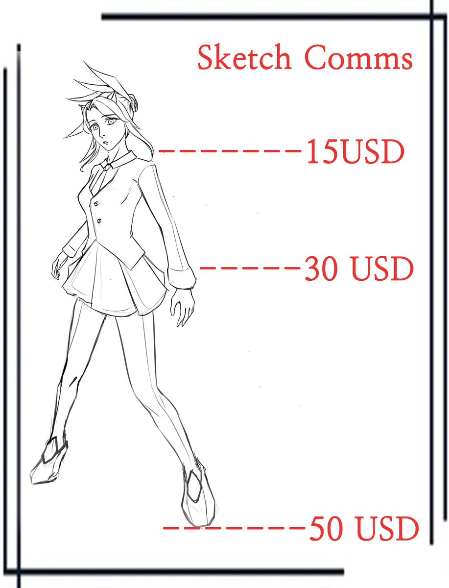 enigmaticailana's tweet photo. [RT Appreciated!]
Sketch commissions open because im broke :)

Will take 3 slots for now! DM for more info~
#commissionsopen #CommissionSheet https://t.co/PxIMiyrpzK