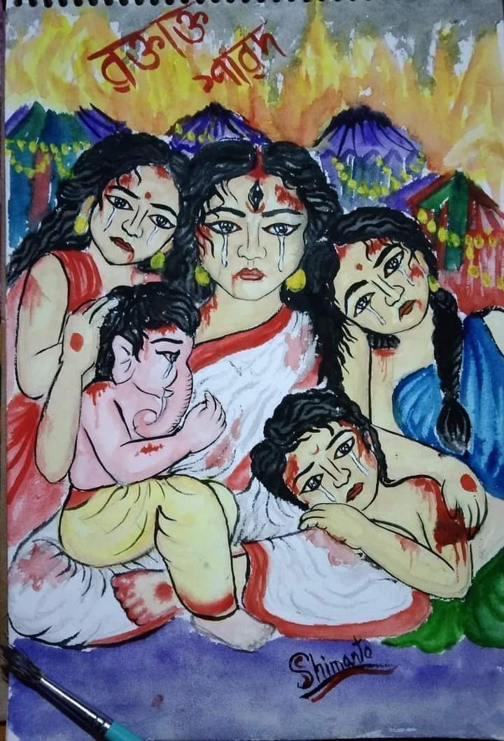ShowravDas4's tweet photo. জন্ম যেথায় আজন্ম পাপ 💔😰😭
We demand safety of Bangladeshi Hindus.✊
#BangladeshiHinduWantSafety
#BangladeshiHinduWantSafety
#BangladeshiHindusInDanger
#safehindus
@majorgauravarya https://t.co/gdaHdJbrMN