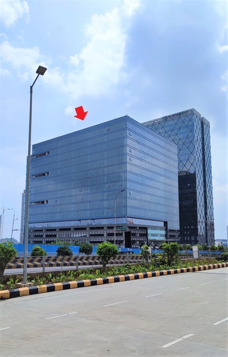 Hyderabad Mojo on Twitter "The lesser known boxy building beside Aurobindo Galaxy opp. IKEA is