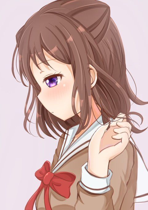 戸山香澄の横顔にドキッとしたい 