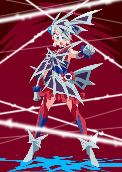 キュアデモンズ。すごい糸と徒手空拳で戦う。 #キュアライダー #ライダー少女 