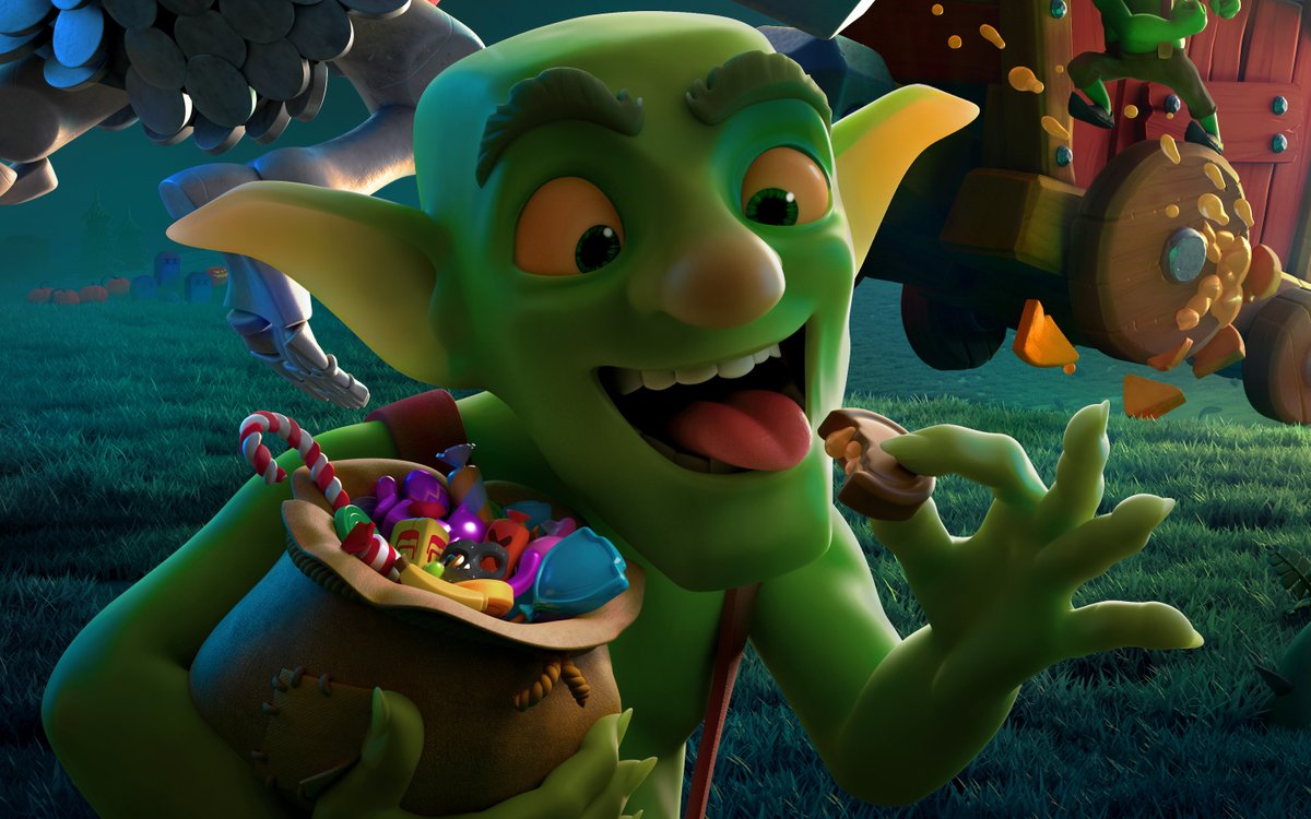 ClashofClansESC's tweet photo. Nada de trucos, solo dulces. 🍬😋 https://t.co/z4dTfdTBvR