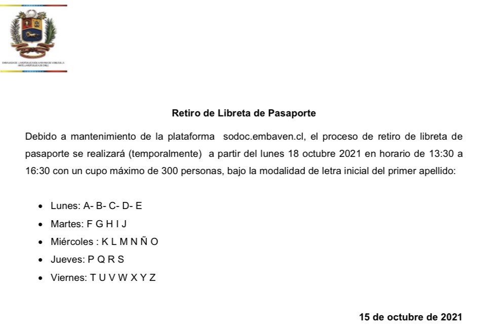 Rodolfo35085288's tweet photo. @EmbaVEChile Esto este tweet lo paso la embajada.. https://t.co/nkIhL9jNsz