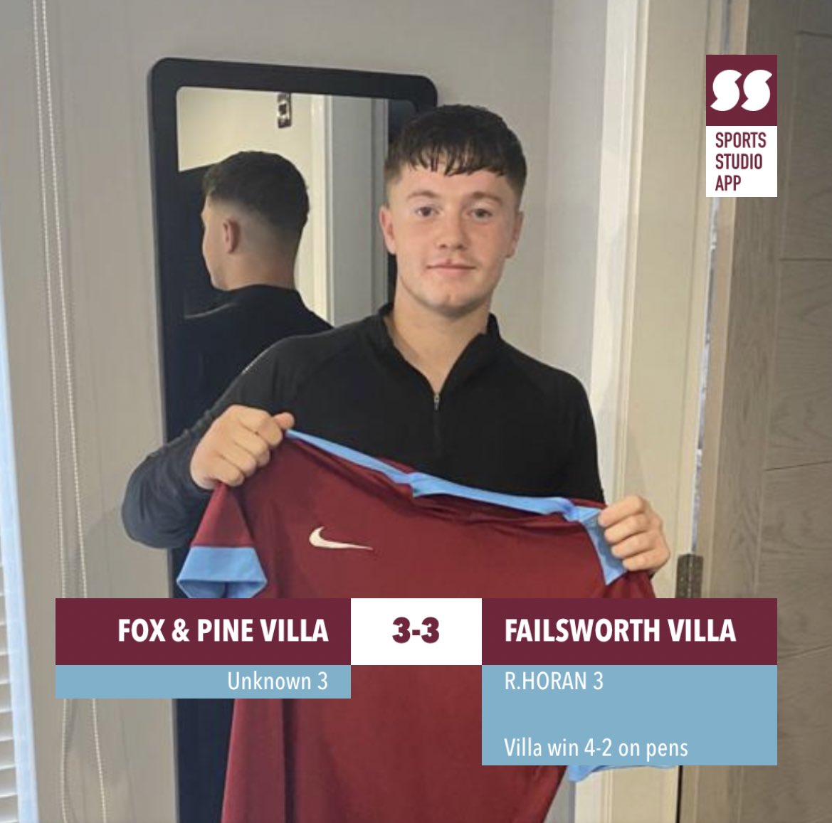 open_villa's tweet photo. What a crazy game of football ! 1st half villa completely dominated going 3-0 at HT thanks to MOTM @reecehoran9 hatrick ! Then the ref gets bored and decides to give 2 crazy penalties &amp; a dubious sin bin to let the opposition back into the game which took us to pens 🤦‍♂️ 1/2 https://t.co/UVE490M5Ih