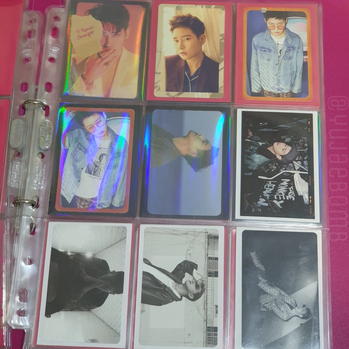 jaekyll's tweet image. sheeeesh i'm left with jackpot &amp;amp; welcome to the block repackage to complete it 😭😭😭