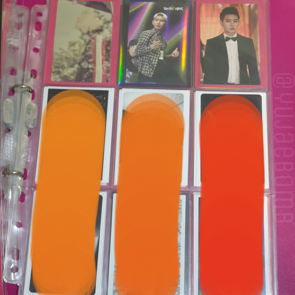 jaekyll's tweet image. sheeeesh i'm left with jackpot &amp;amp; welcome to the block repackage to complete it 😭😭😭