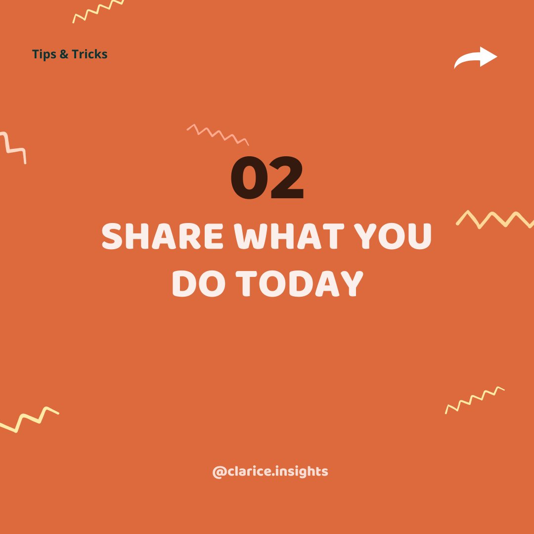 clariceinsights's tweet photo. Are you stumped about what to post on your feed?
𝟭. 𝗜𝗻𝘁𝗿𝗼𝗱𝘂𝗰𝗲 𝘆𝗼𝘂𝗿𝘀𝗲𝗹𝗳.
𝟮. 𝗦𝗵𝗮𝗿𝗲 𝘄𝗵𝗮𝘁 𝘆𝗼𝘂 𝗱𝗼.
𝟯. 𝗦𝗼𝗹𝘃𝗲 𝗶𝗻𝗱𝘂𝘀𝘁𝗿𝘆 𝗺𝘆𝘁𝗵𝘀.
𝟰. 𝗬𝗼𝘂𝗿 𝗳𝗮𝘃𝗼𝗿𝗶𝘁𝗲 𝘁𝗼𝗼𝗹𝘀
𝟱. 𝗦𝗵𝗮𝗿𝗲 𝘆𝗼𝘂𝗿 𝗪𝗜𝗡𝗦.

#cinsights #insights #content https://t.co/lRuMTuncuF