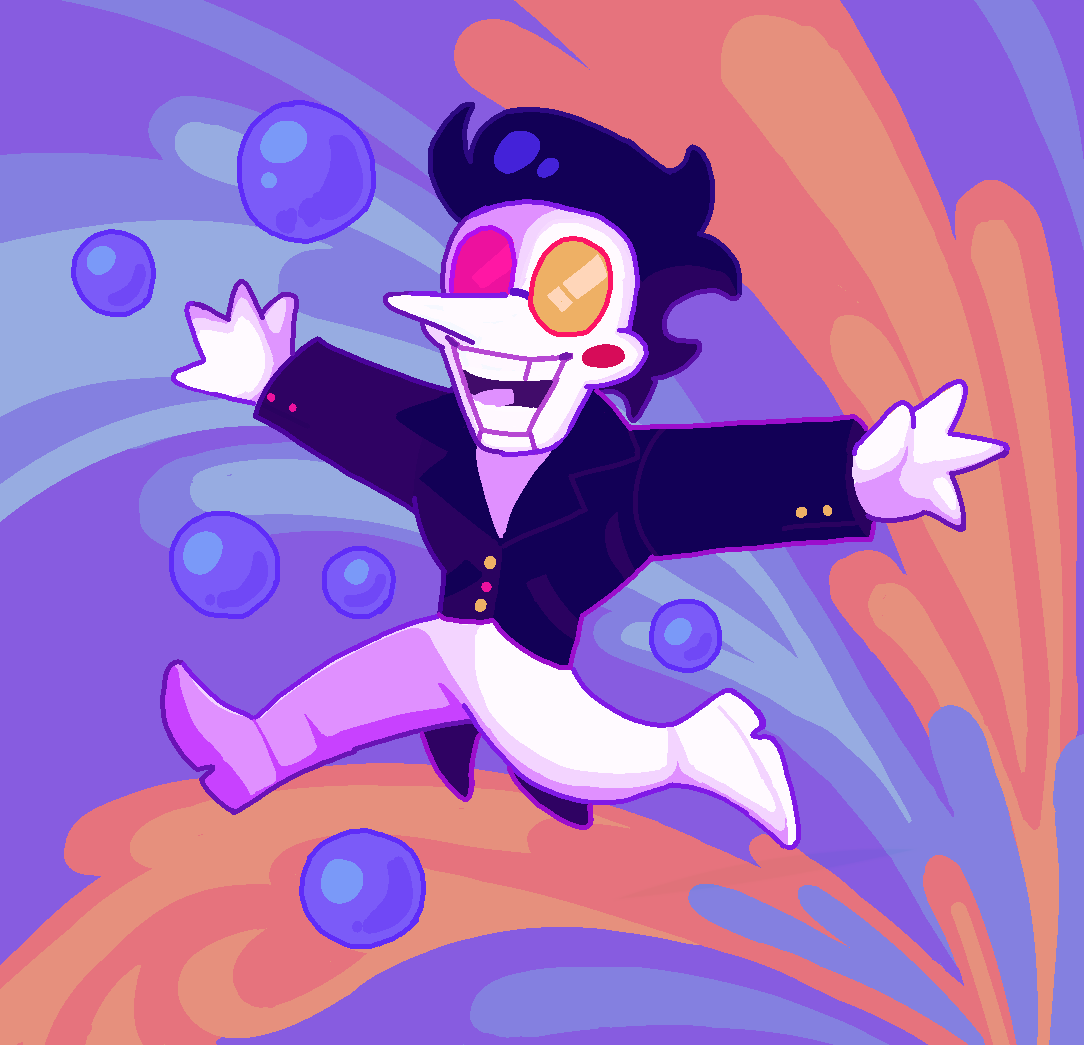 PunPon9's tweet photo. #deltarune #deltarunefanart #deltarunespamton https://t.co/R2HoLOmlFU