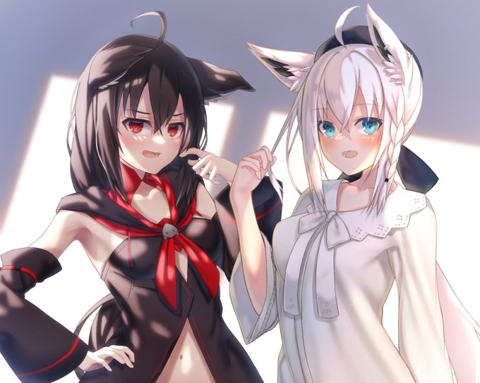 白上フブキ のtwitterイラスト作品 人気順