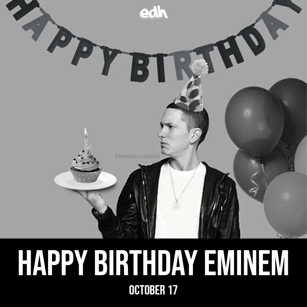 HAPPY BIRTHDAY TO THE GREATEST RAPPER ALIVE!!! My What a day to be grateful for!     