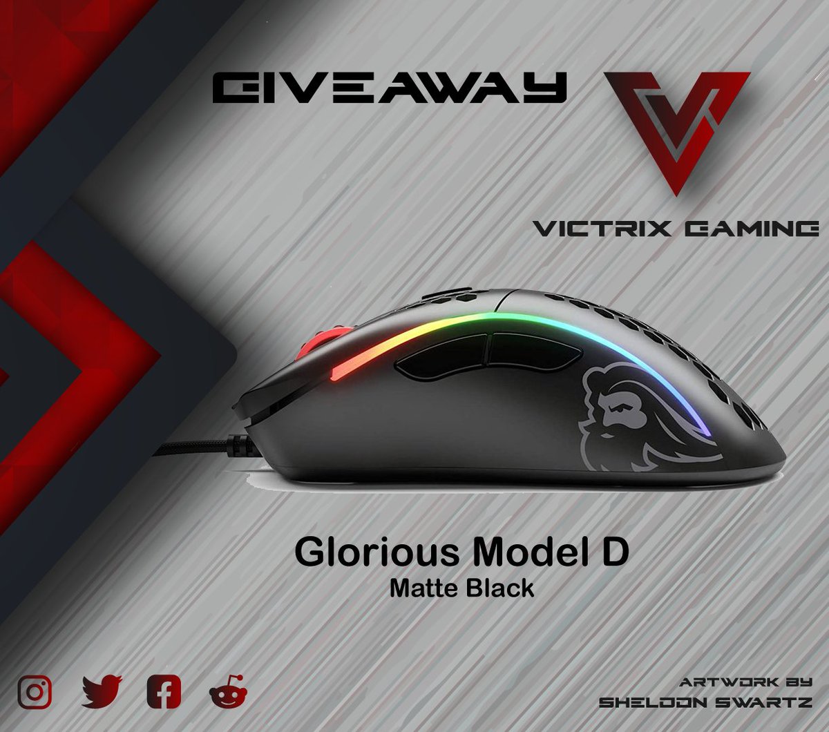📢📢📢📢ANNOUNCEMENT📢📢📢📢 GIVEAWAY📢📢📢📢

Glorious Model D Matte Black

To Enter:
Follow <a href="/GamingVictrix/">Victrix Gaming Esports</a> 
Like this post
Retweet
Tag 2 Friends

Draw takes place 30 October <3
#Giveaway #GoVictrix #ZAEsports #GLHF #Monarch