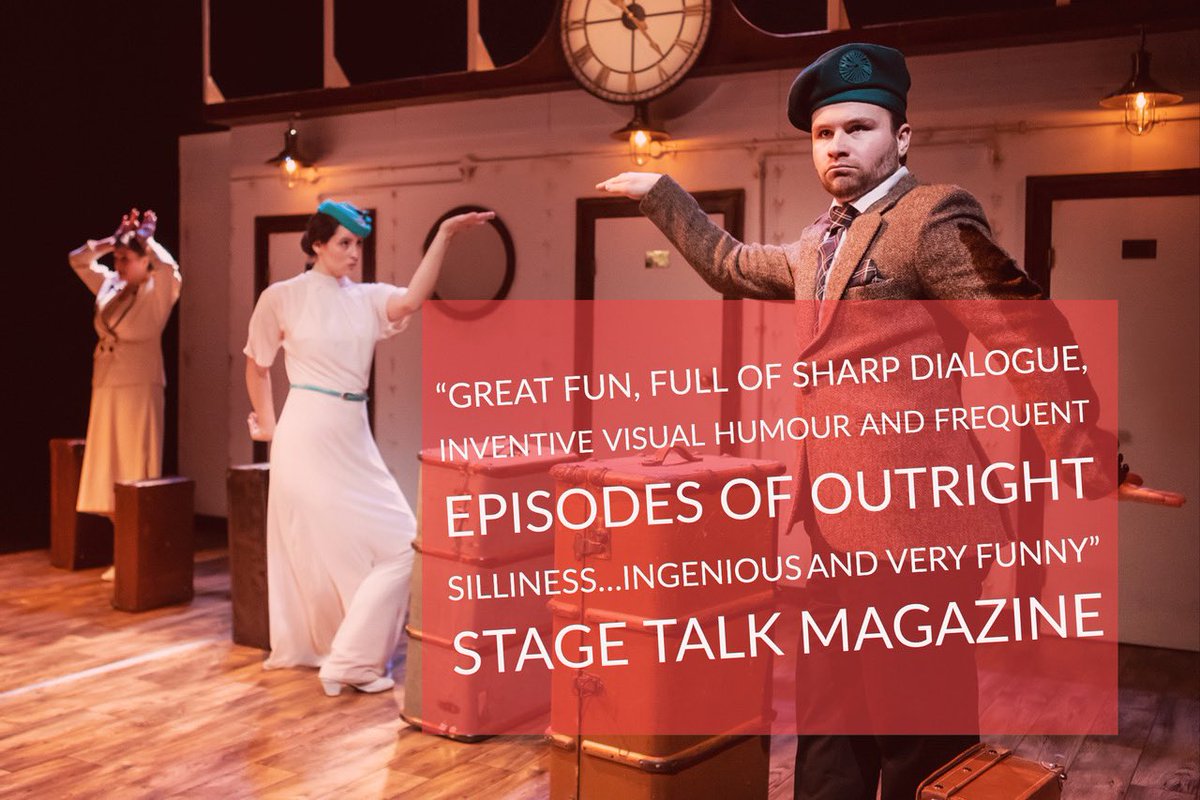 We had such a fantastic audience <a href="/trwakefield/">Theatre Royal Wakefield</a> for Not: Lady Chatterley’s Lover if you want more laughs in #Wakefield go and see <a href="/newoldfriends/">New Old Friends</a> Crimes in Egypt on Weds 20th October!