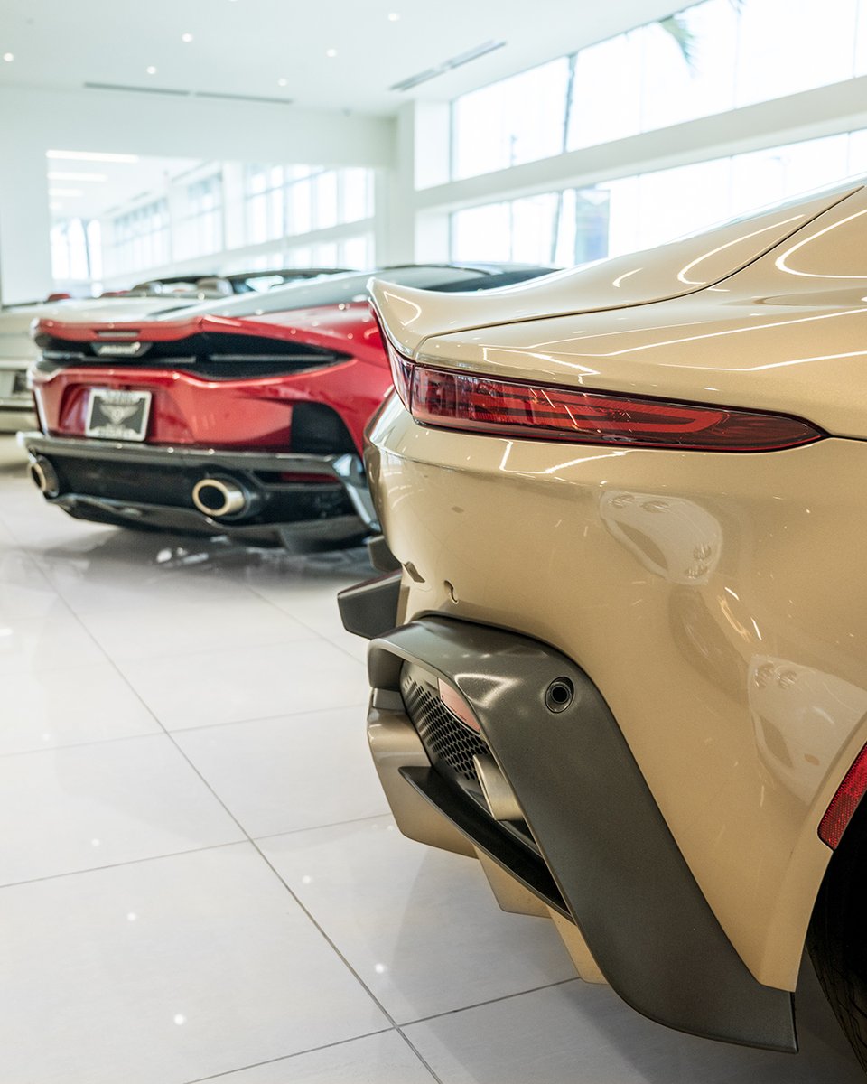 Kickstart your sunday with a cup of all-British horsepower ☕

2019 Aston Martin Vantage, Arizona Bronze, 11,326 miles. • 2020 McLaren GT, Maroon, 1,026 miles.

Both available now from our luxury pre-owned selection. 
Braman Motorcars • 2801 Okeechobee Blvd • 561-926-9111