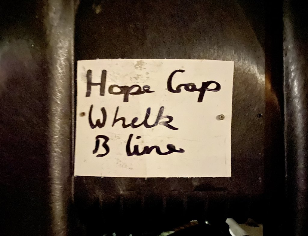 And not to forget some functional hand lettered signs for the working beach #Eastbourne #fontsunday <a href="/DesignMuseum/">the Design Museum</a> <a href="/jburnsdesign/">Justin Burns</a>