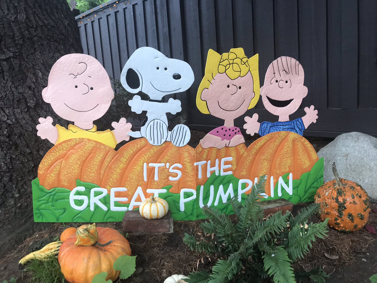 ShannonODKOMO's tweet photo. The Great Pumpkin house in north Seattle never disappoints! #Halloween #SoNorthwest https://t.co/HG5gl8ol4K