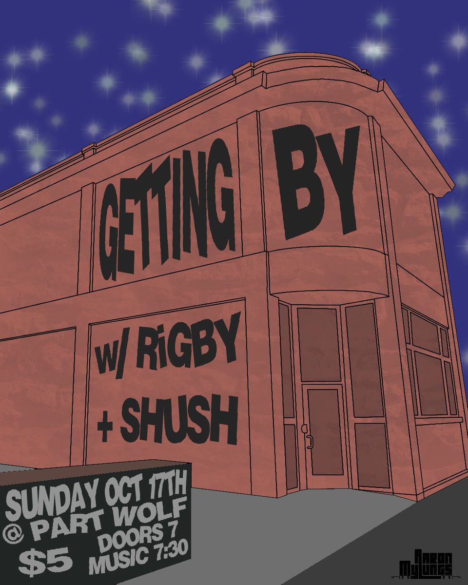 playing tonight w/ <a href="/gettingbympls/">Getting By</a> !!
along w/ our friends in <a href="/shush_band/">shush</a> and #RiGBY at <a href="/partwolfmpls/">partwolfmpls</a> 

$5
DOORS @ 7
MASK UP