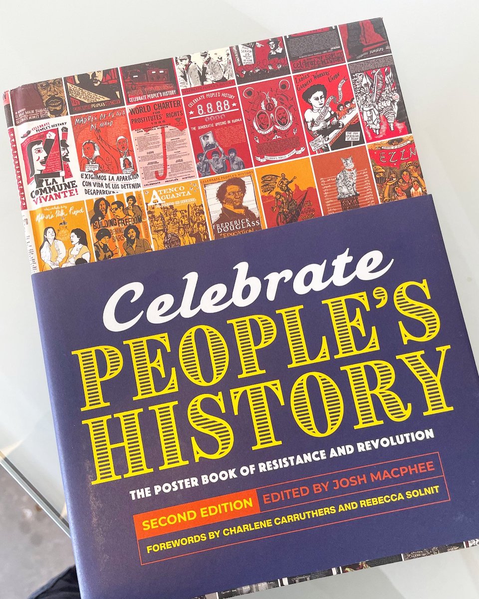 We’re happy to share that we have Josh Macphee’s book, Celebrate People’s History, The Poster Book of Resistance and Revolution - on the shelves and available during Bend Design. #benddesign2021